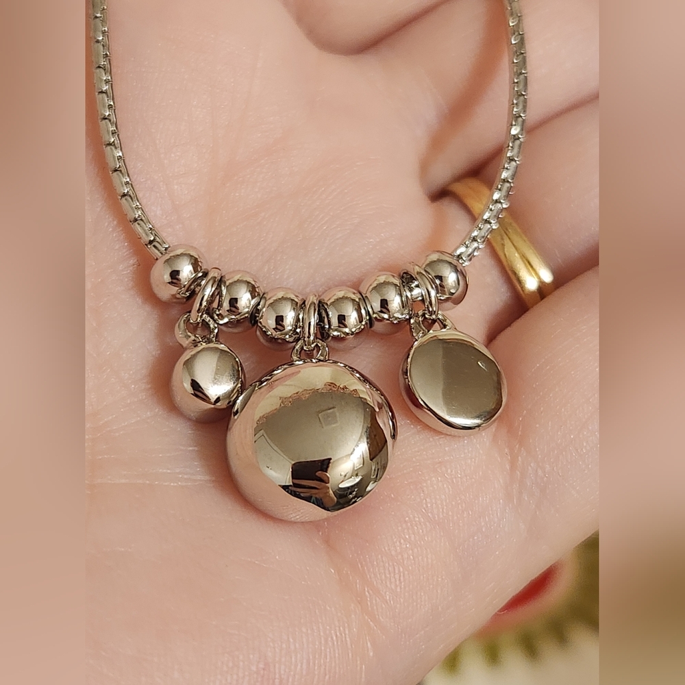 Touchstone Crystal Swarovski Three Wishes Necklace - Picture 4 of 8